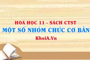 Nhóm chức là gì? Một số nhóm chức cơ bản thường gặp - SGK Hoá 11 Chân trời sáng tạo